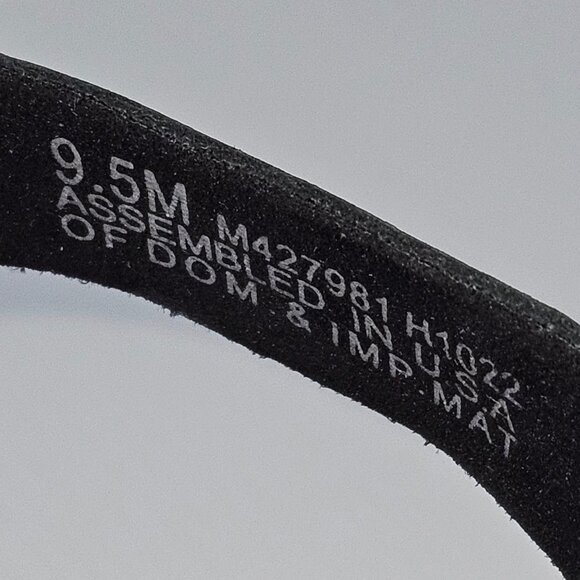 Munro Cleo Sandal Open Toe Buckle Black Leather Womens Size 9.5 - Picture 12 of 13